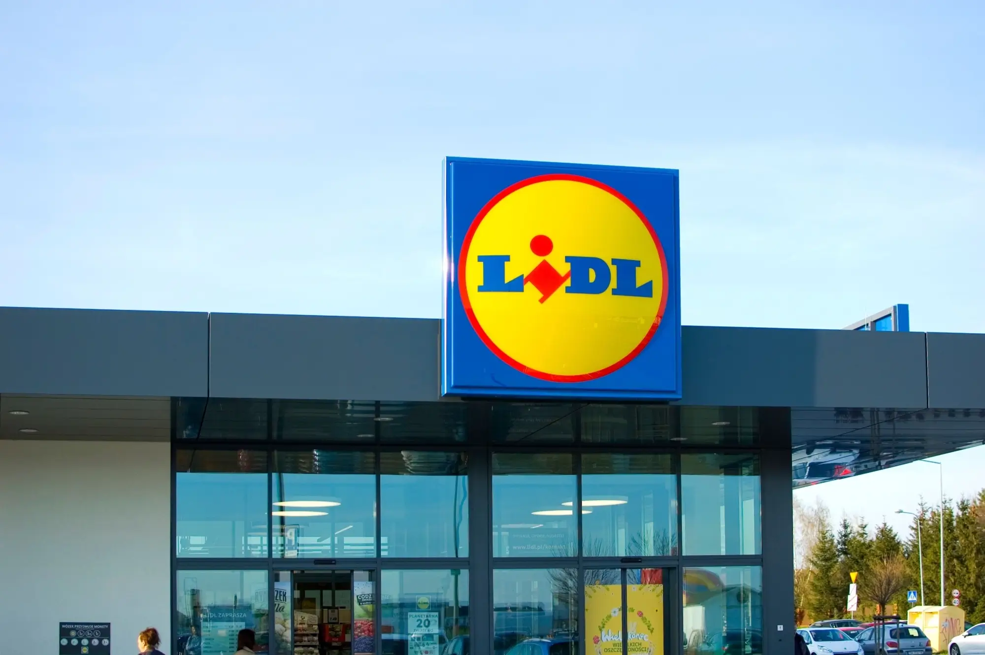 Supermarket Lidl logo