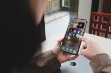 TikTok na telefonu