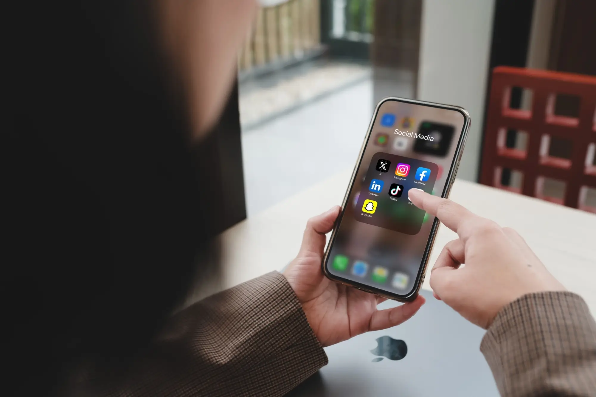 TikTok na telefonu