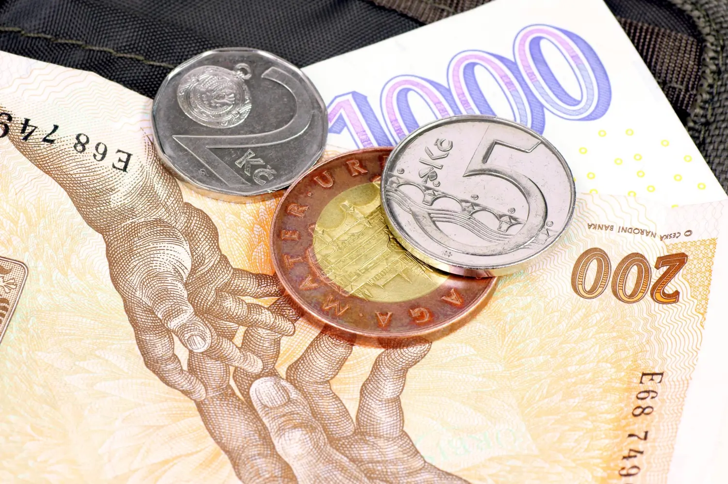 české bankovky