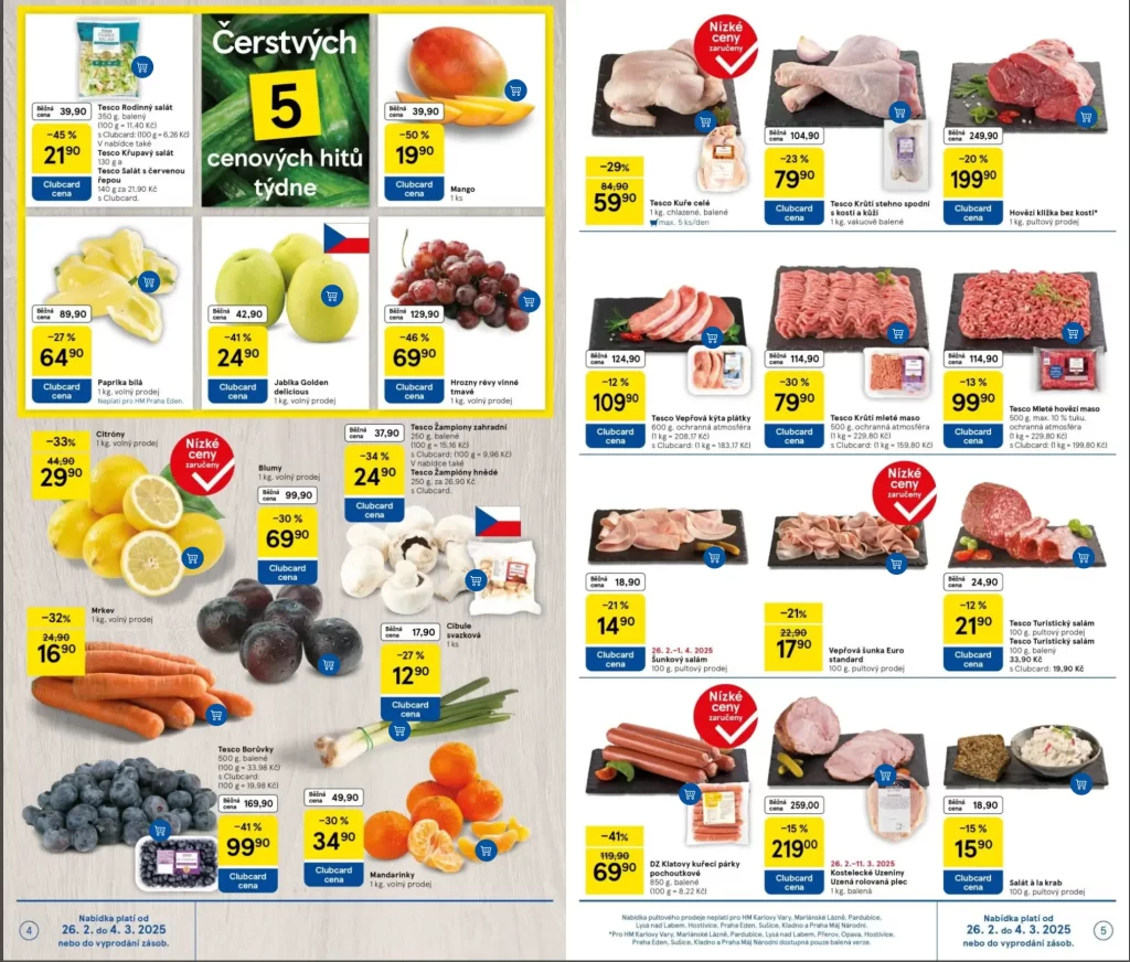 V rámci akce bude celá řada zajímavého zboží mít nižší ceny. - Techsvět Tesco