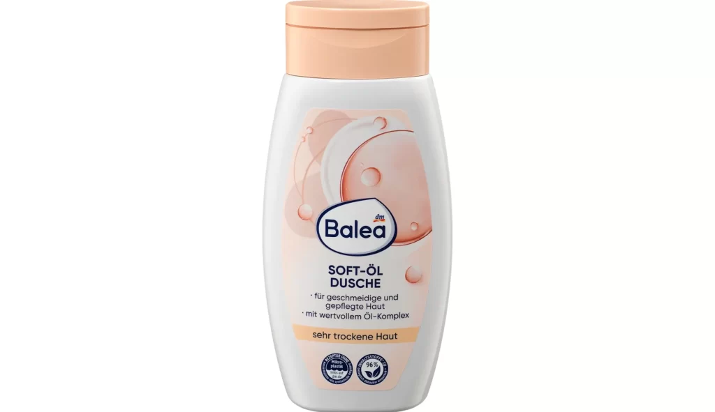 Sprchový gel značky Balea pořídíte za 29,90 Kč, FOTO: DM - Techsvět sprchový gel DM