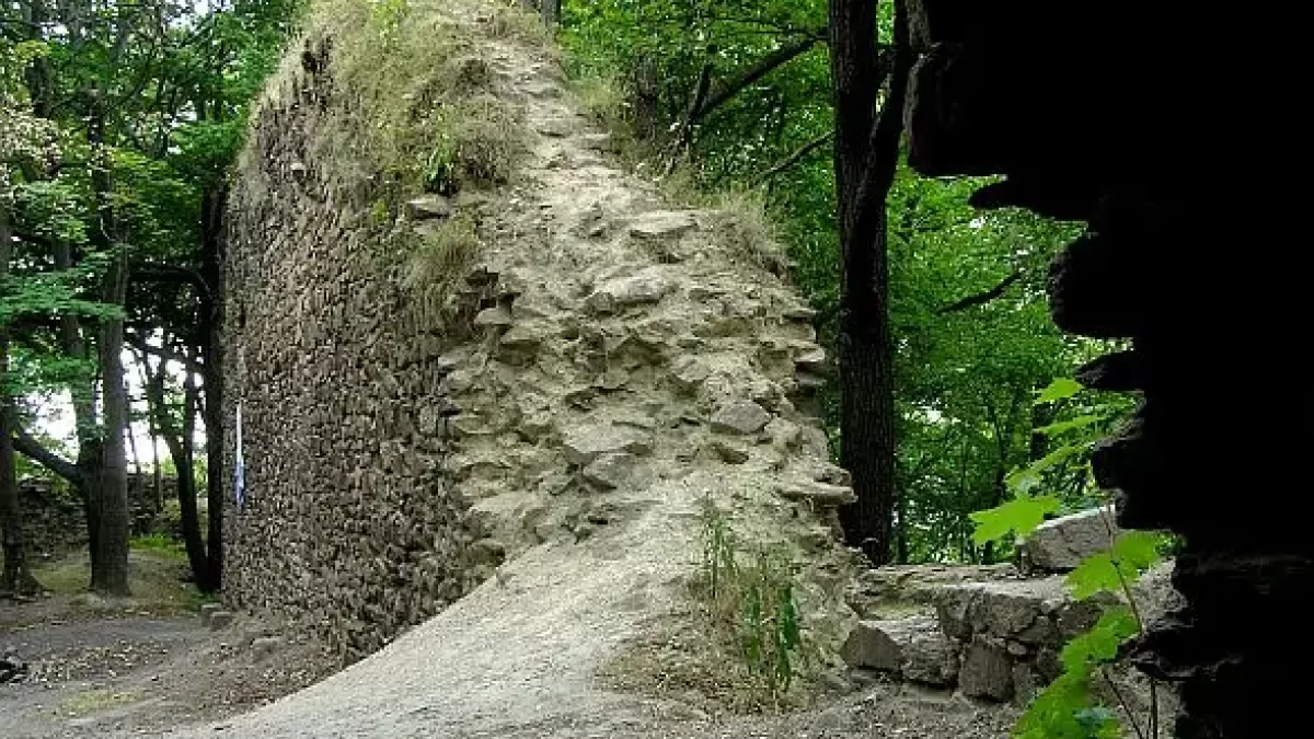 Zřícenina hradu Kyšperk