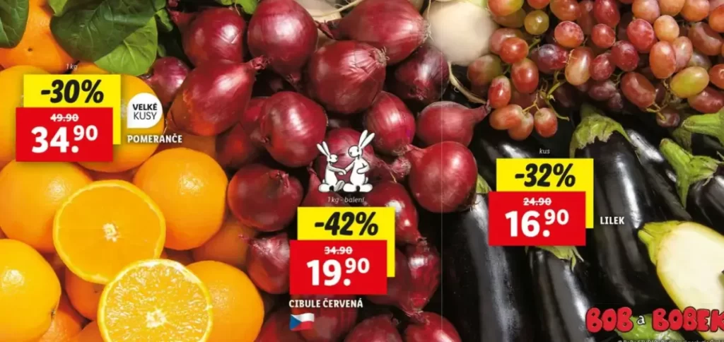 Ovoce leták Lidl