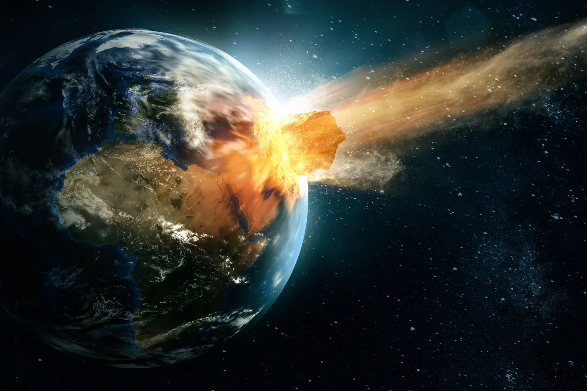 - Techsvět Asteroid trefuje Zemi - simulace