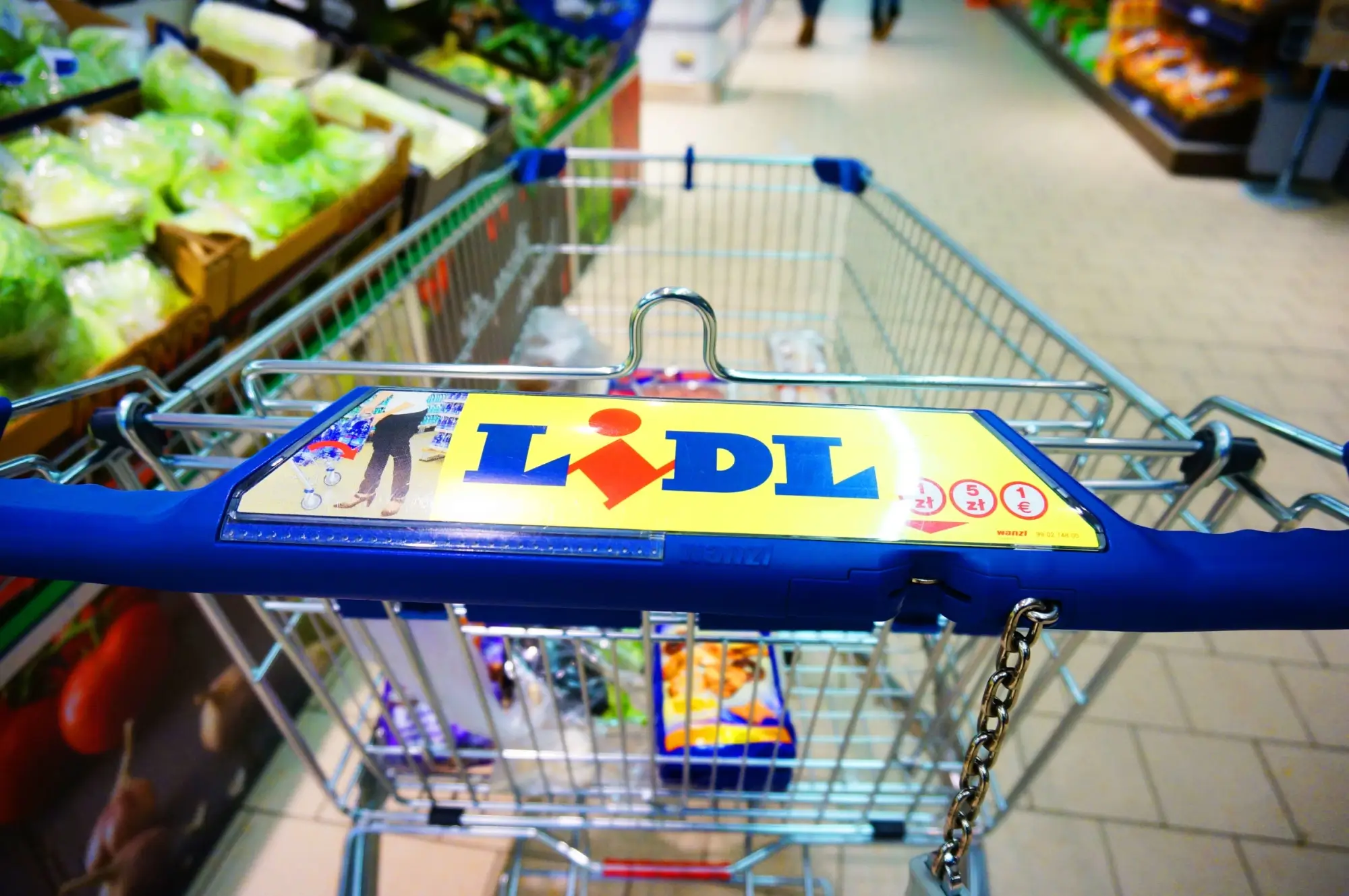 Lidl nákupní košík