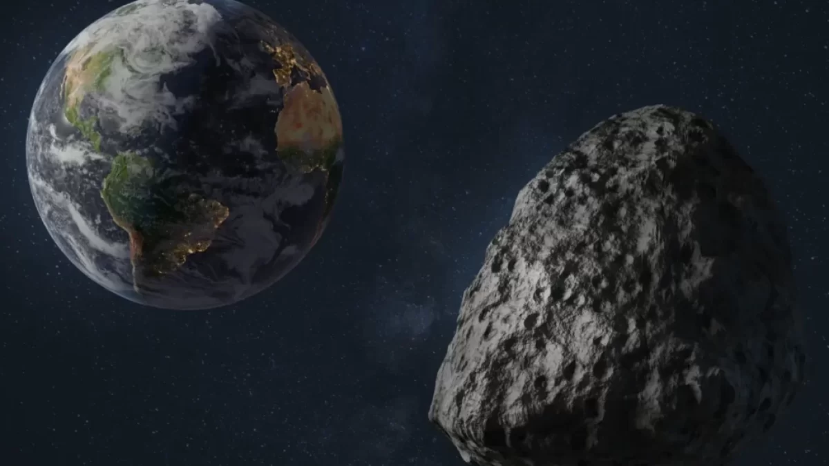 Asteroid blízko Země;