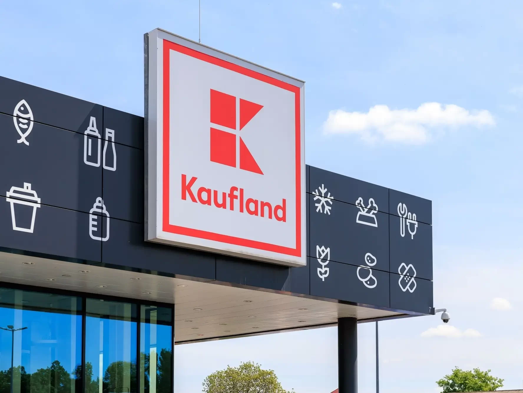 Vchod do Kauflandu