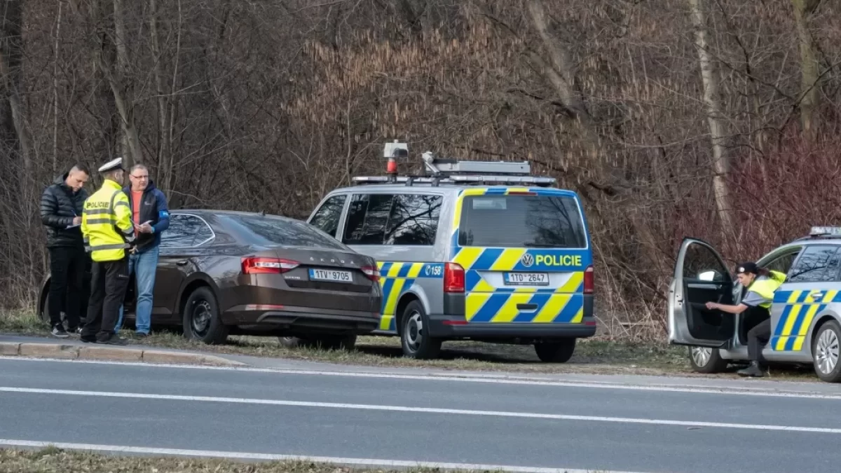 Policie zastavila auto
