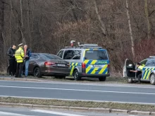 Policie zastavila auto