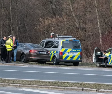 Policie zastavila auto