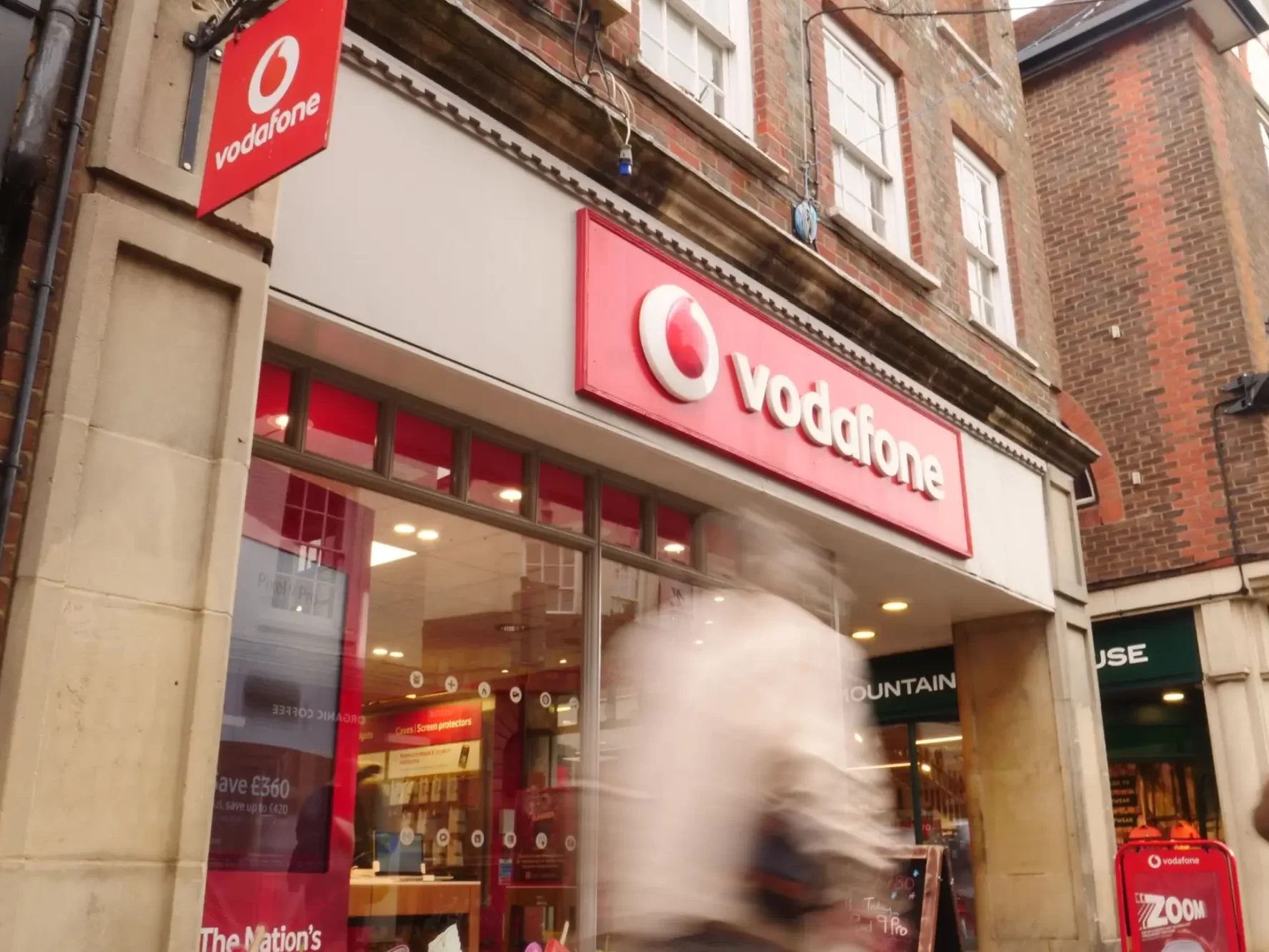 Vodafone vchod