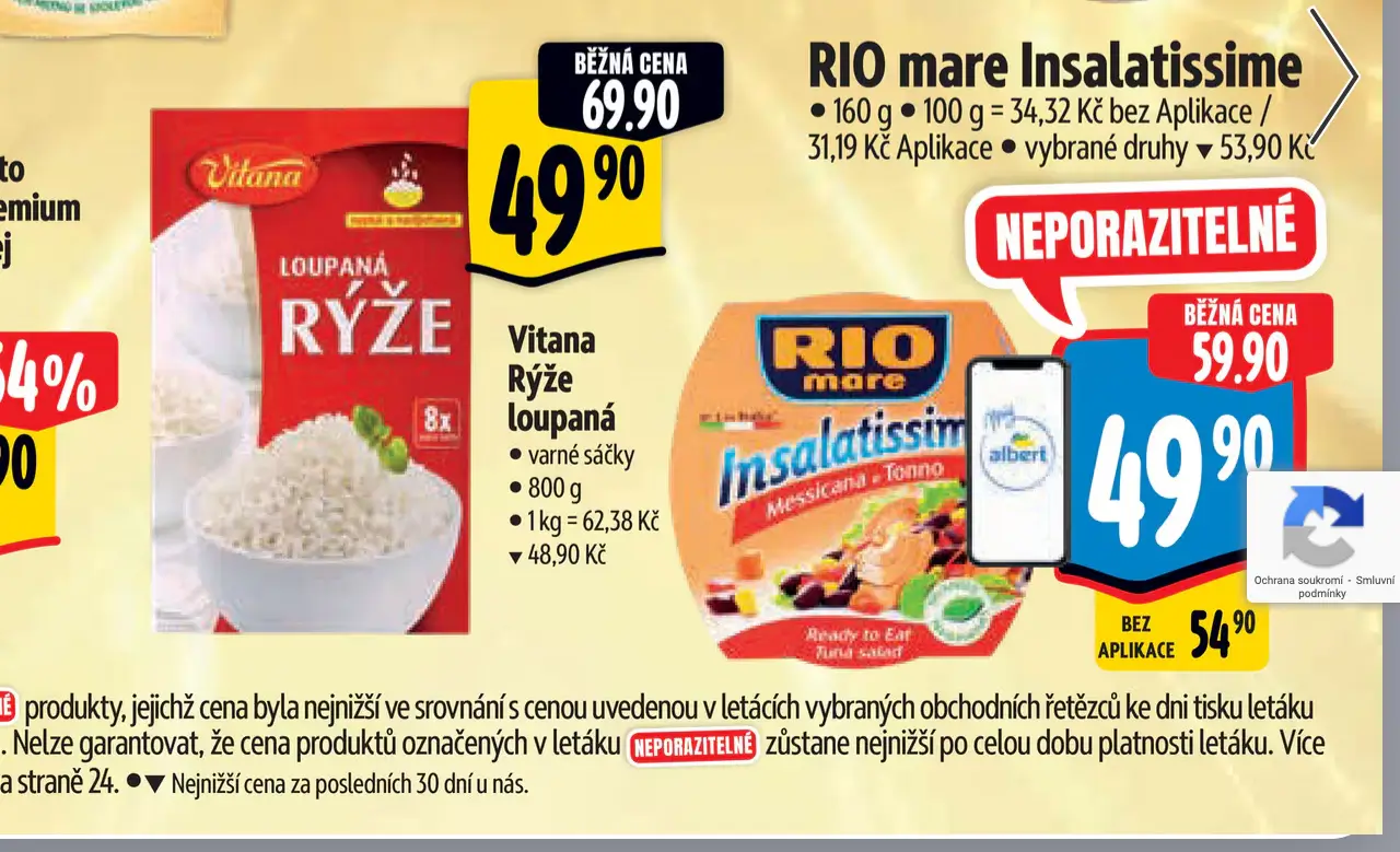 Albert nabízí zdravou surovinu za výhodnou cenu - Techsvět Albert leták