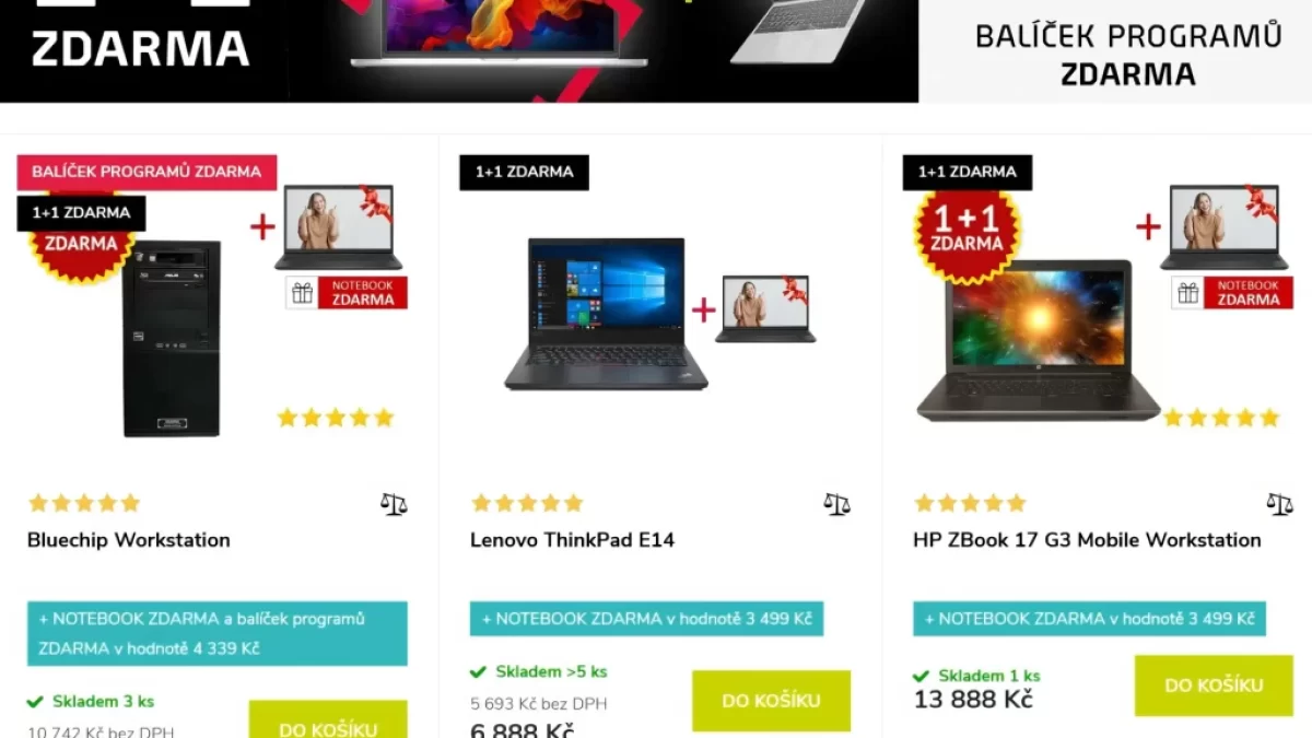 Eshop In Computer stránka