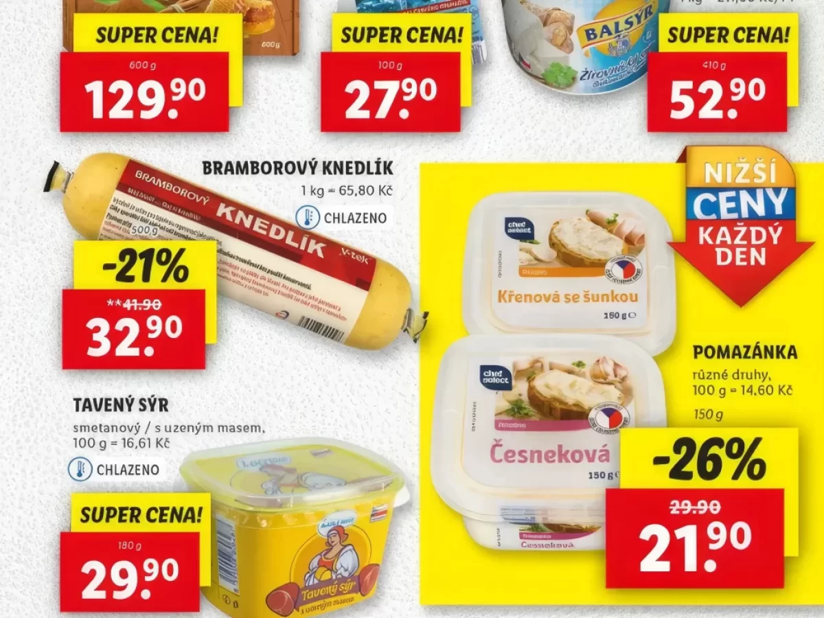Leták Lidlu