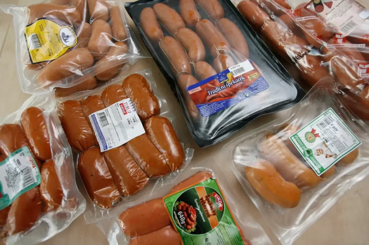 špekáčky od různých výrobců