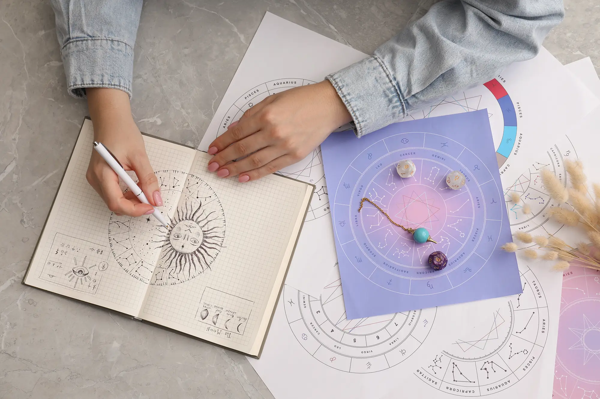 astroložka kreslí horoskop