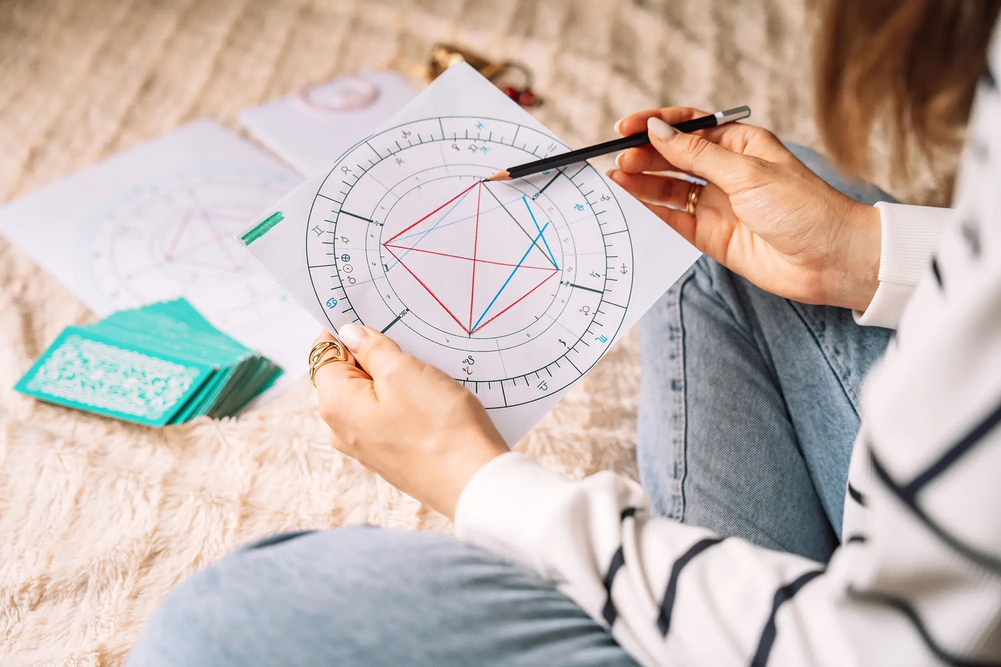 astroložka kreslí horoskop