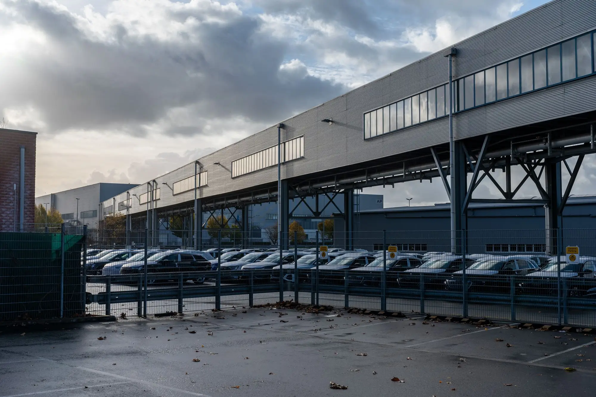 Závod Audi v Bruselu.
