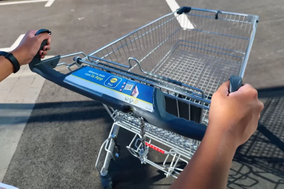 Nákupní košík z lIdlu