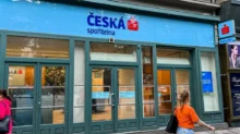 Vchod do České spořitelny