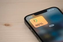 vybíjející se baterie na telefonu