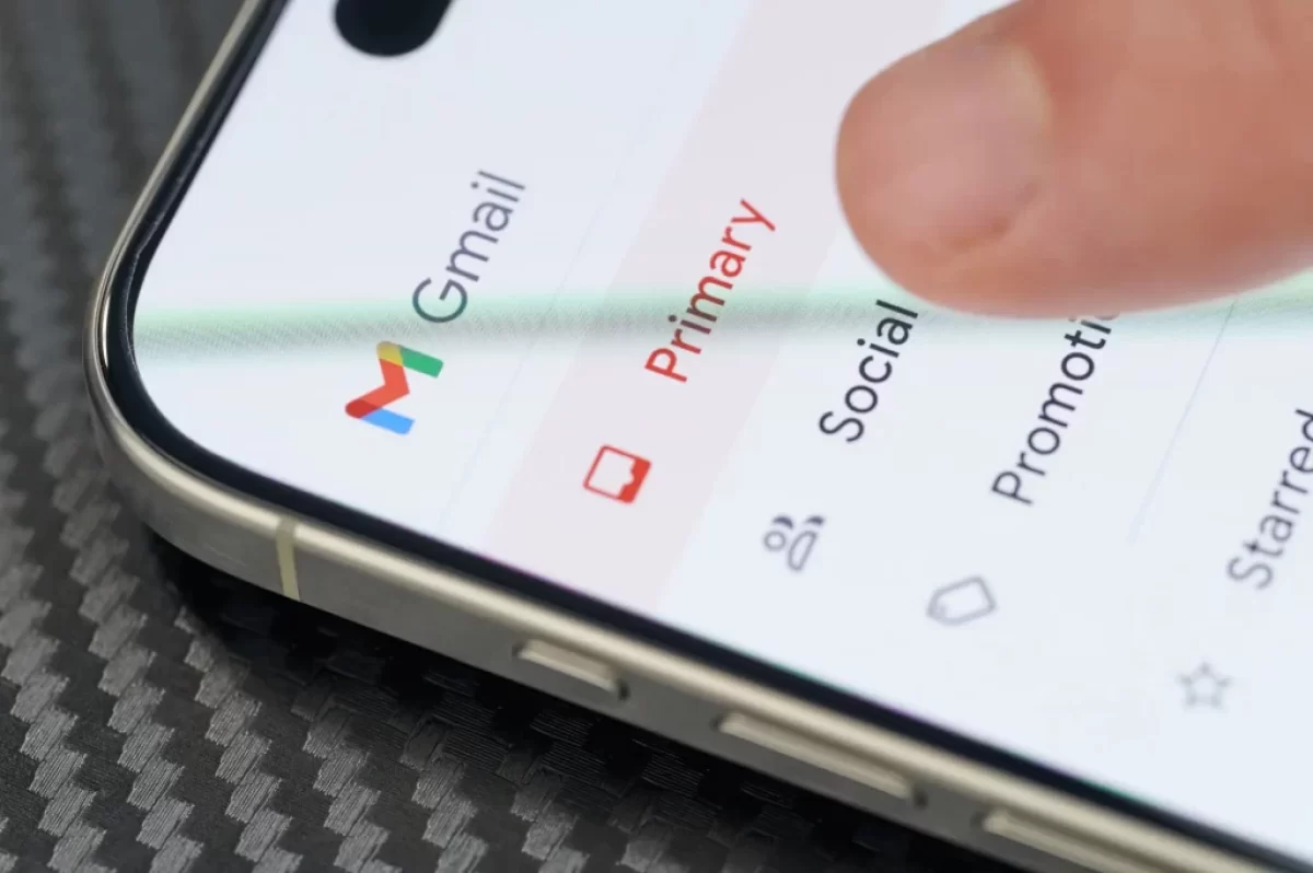 gmail na iphonu