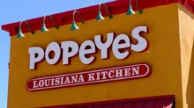 Popeyes nápis