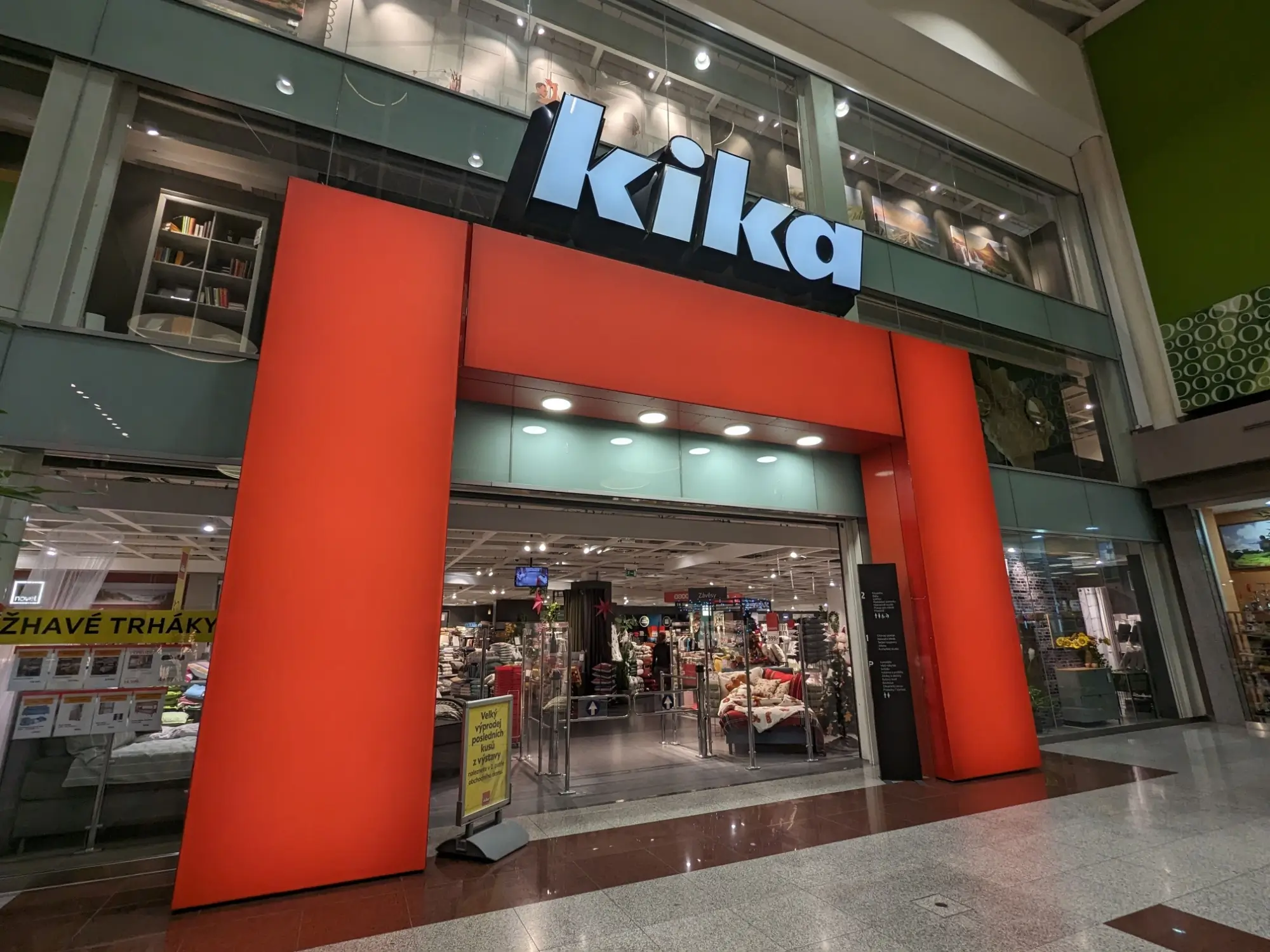 prodejna Kika