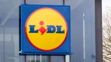 Lidl obchod zvenku
