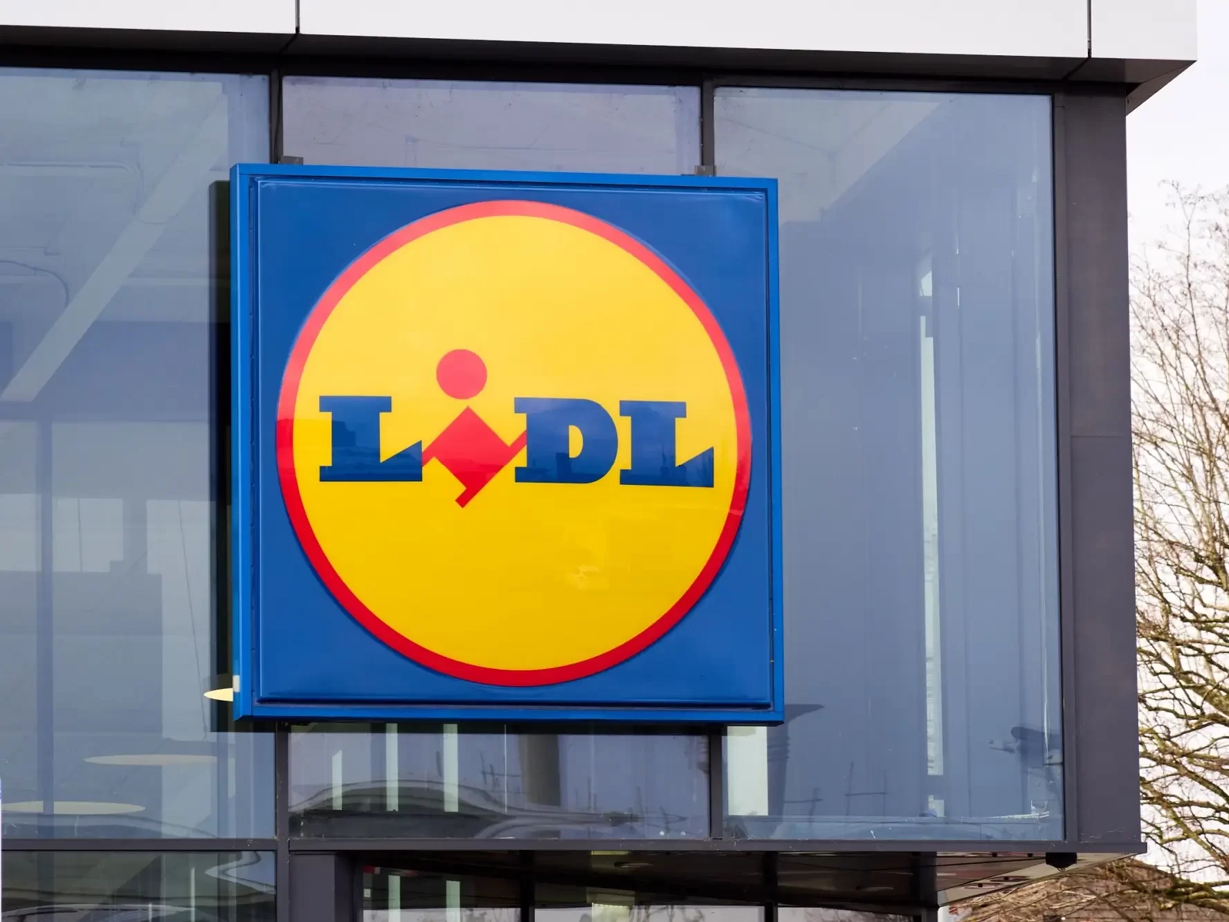 Lidl obchod zvenku