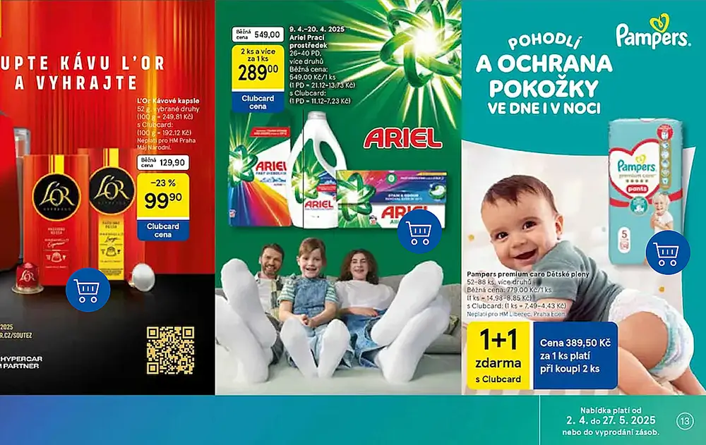Tesco právě prodává plkeny v akci 1+1 zdarma. - Techsvět slevová akce v Tescu
