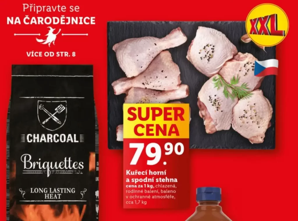 Kuřecí maso za výhodnou cenu - Techsvět Lidl leták