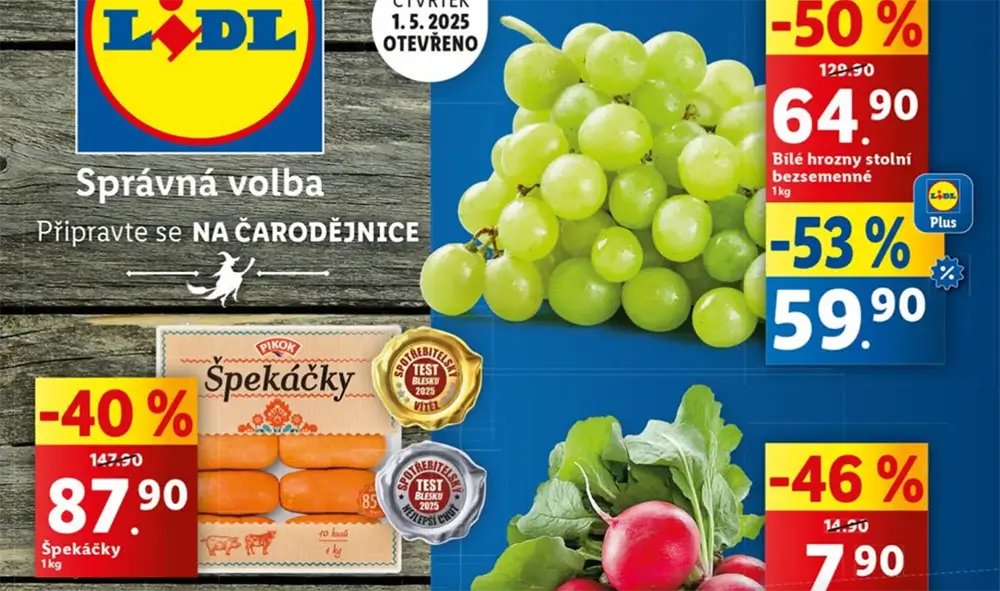 Nová slevová nabídka v Lidlu stojí za pozornost. - Techsvět leták Lidl