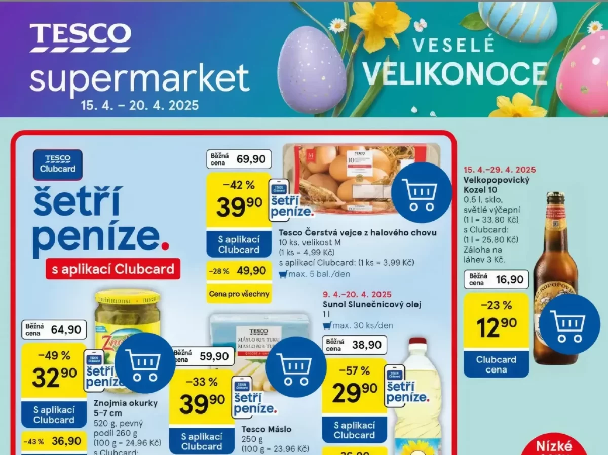 Tesco leták