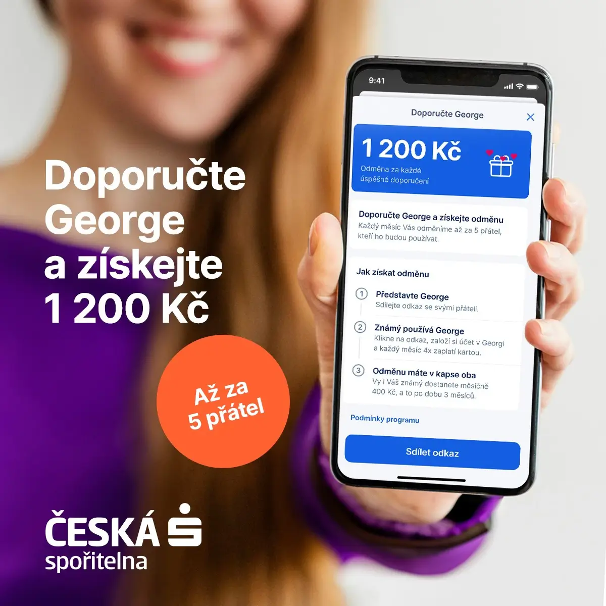 - Techsvět Program Doporučte George banner