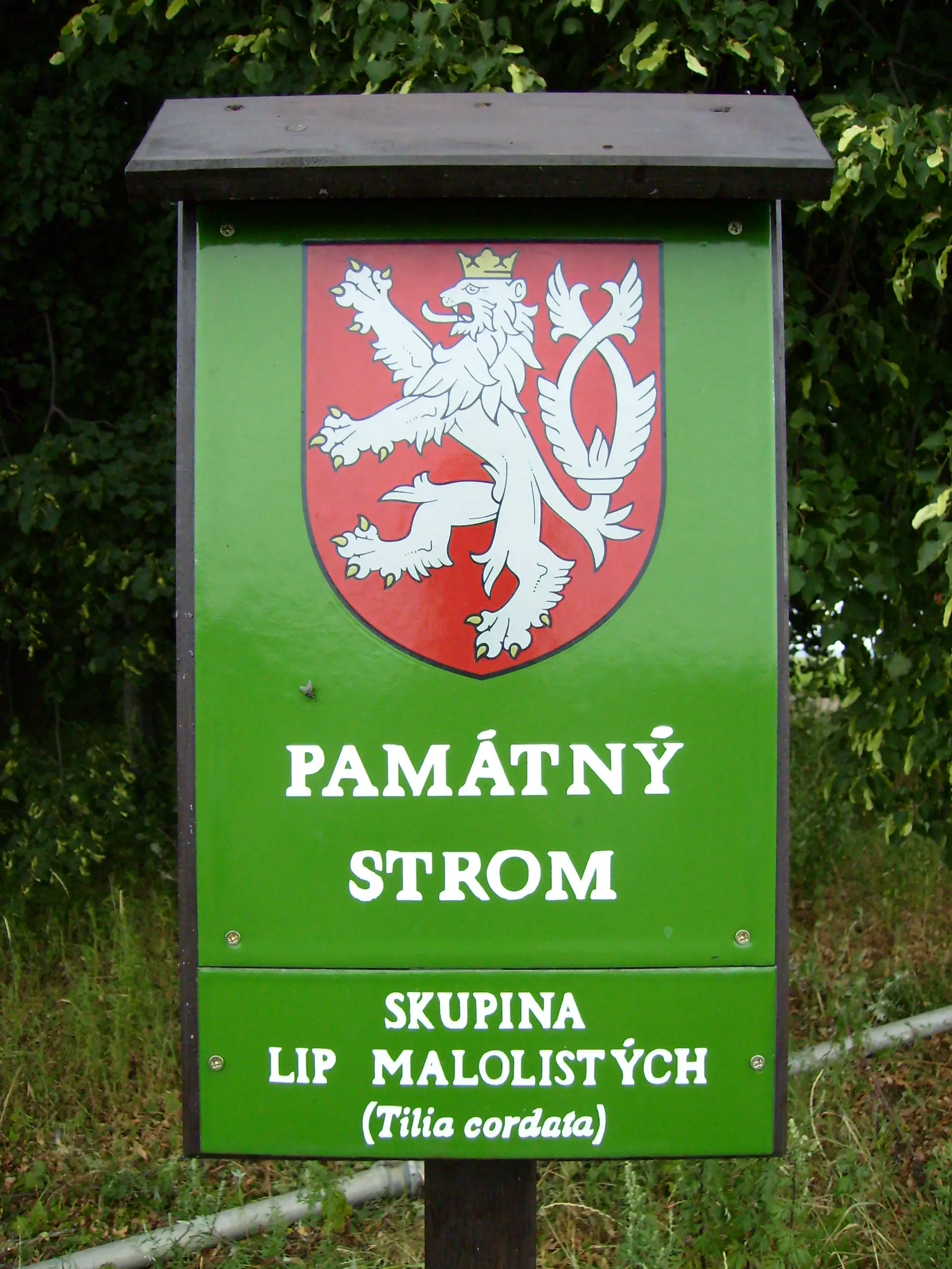 - Techsvět Cedule Památný strom