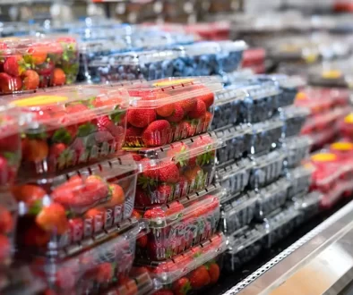 jahody v supermarketu