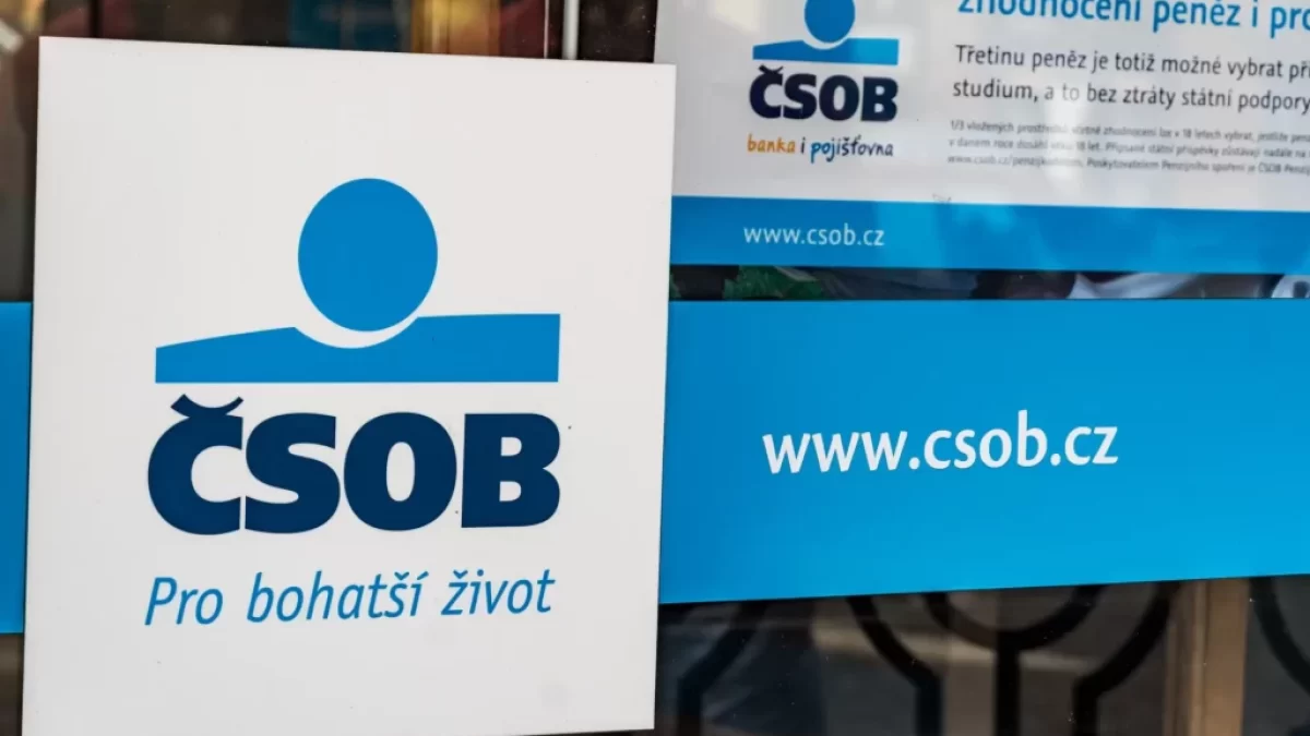 ČSOB cedule