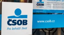 ČSOB cedule