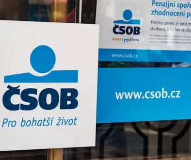 ČSOB cedule