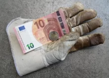 Minimální mzda v eurech