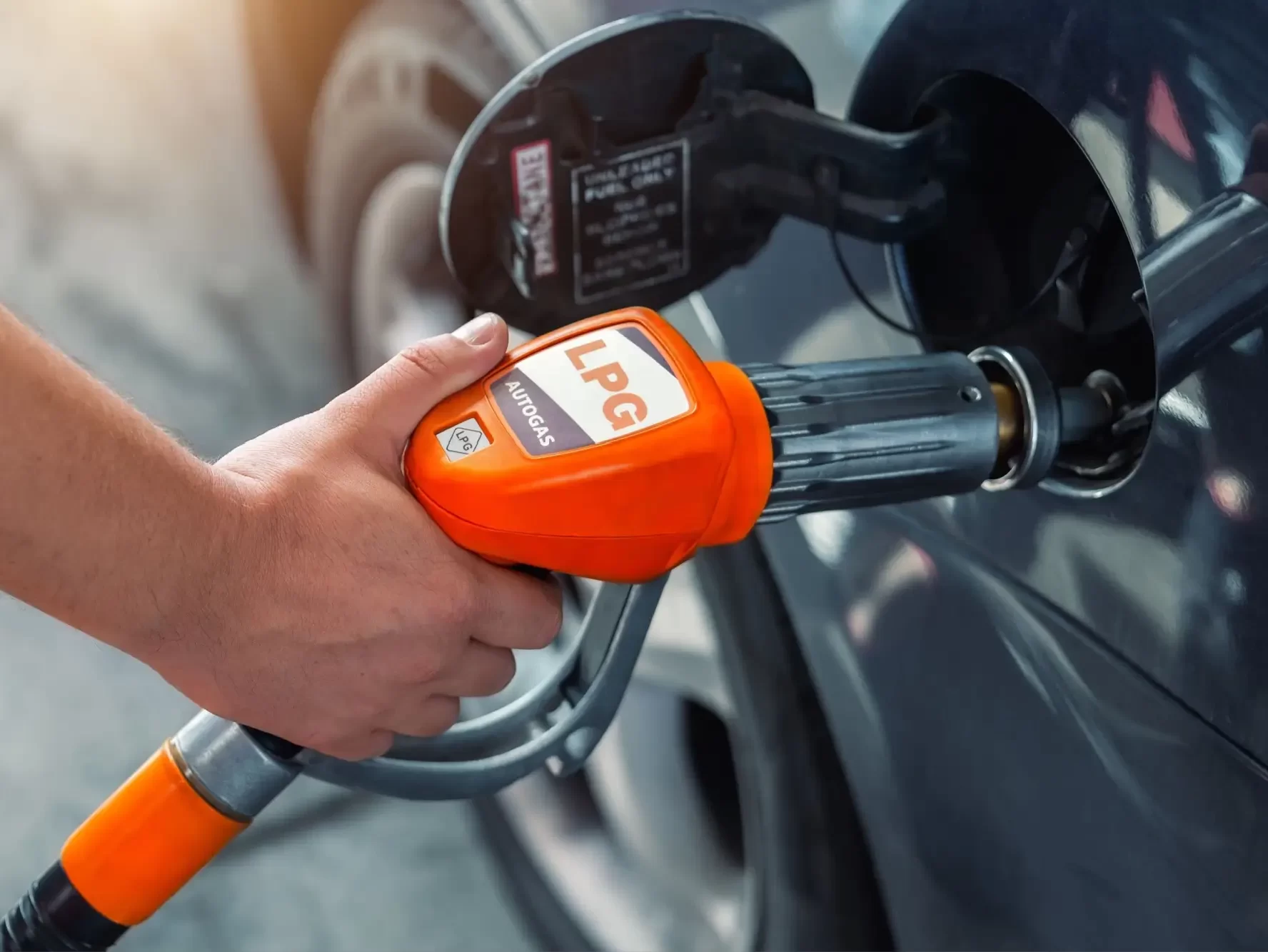 Tankovací pistole na LPG