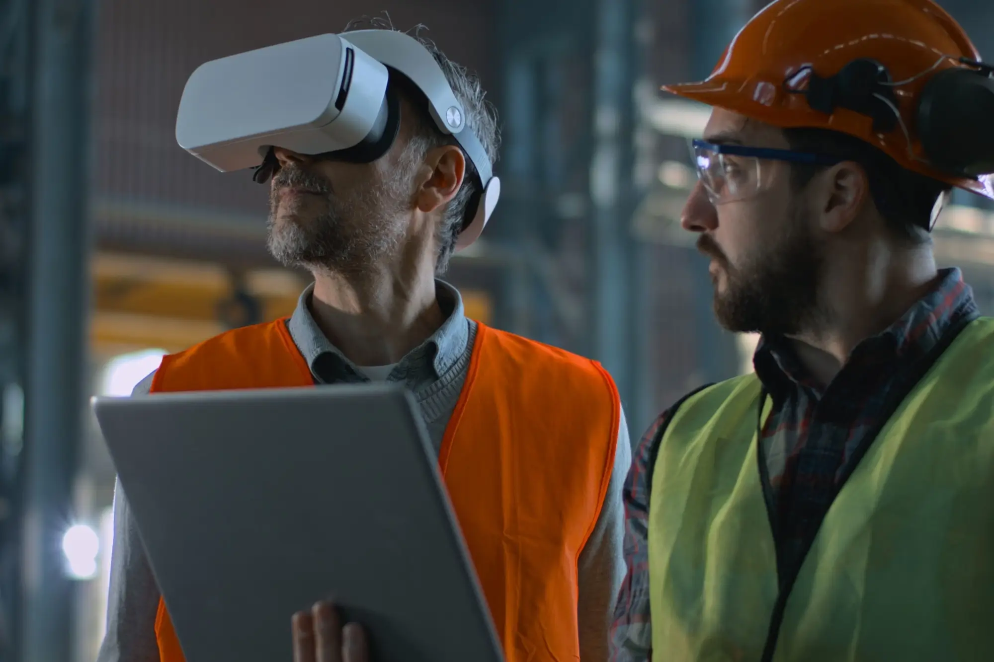 - Techsvět Pracovníci na stavbě s VR setem