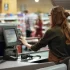 Pokladna v supermarketu