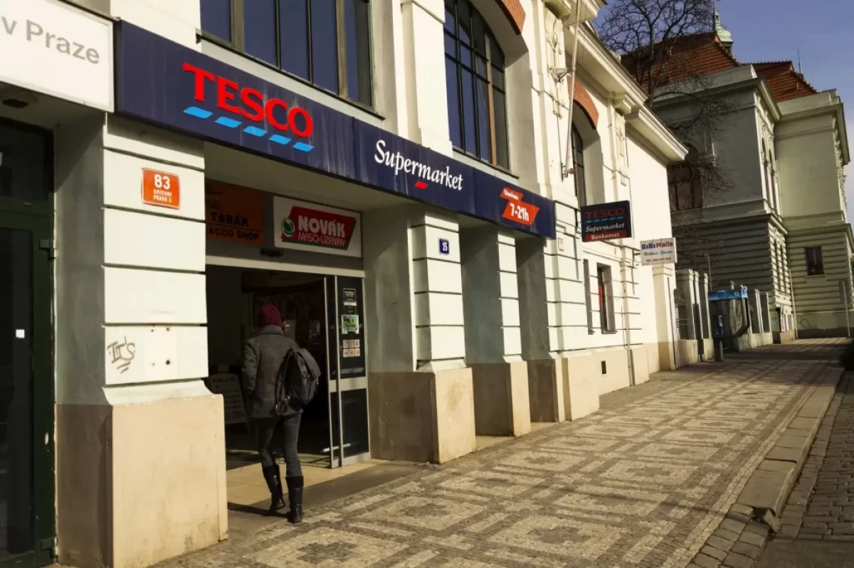 prodejna tesca