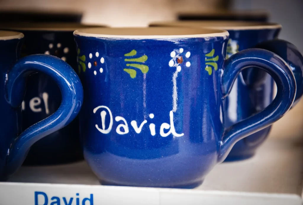 Shutterstock_aDavid - Techsvět hrneček s jménem David
