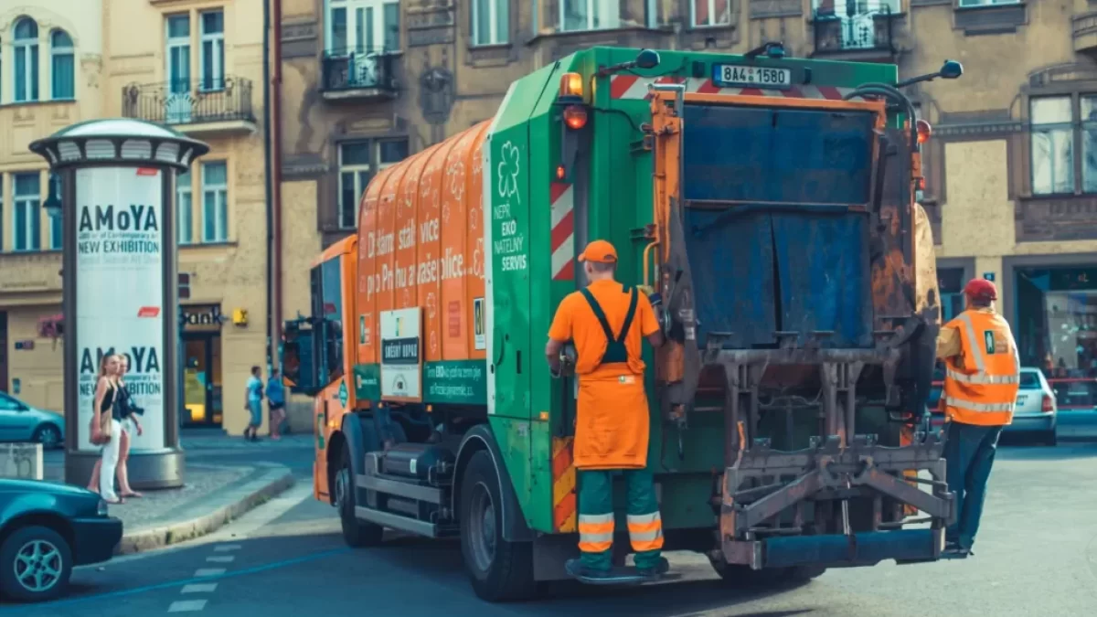 Popelářské auto