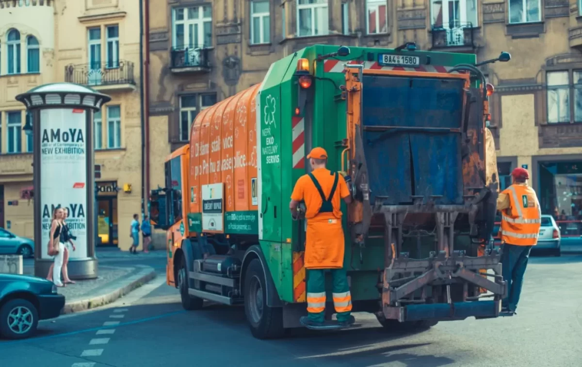 Popelářské auto