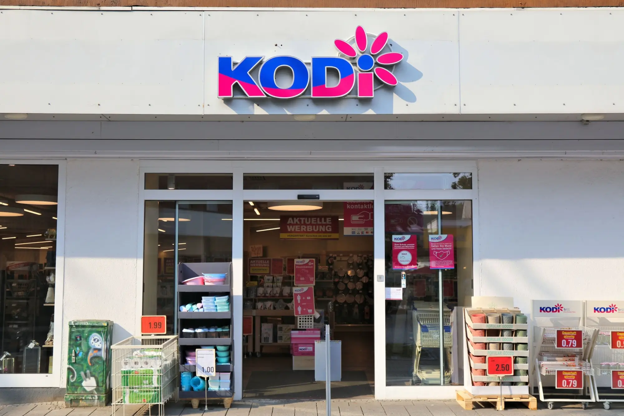vchod do obchodu Kodi